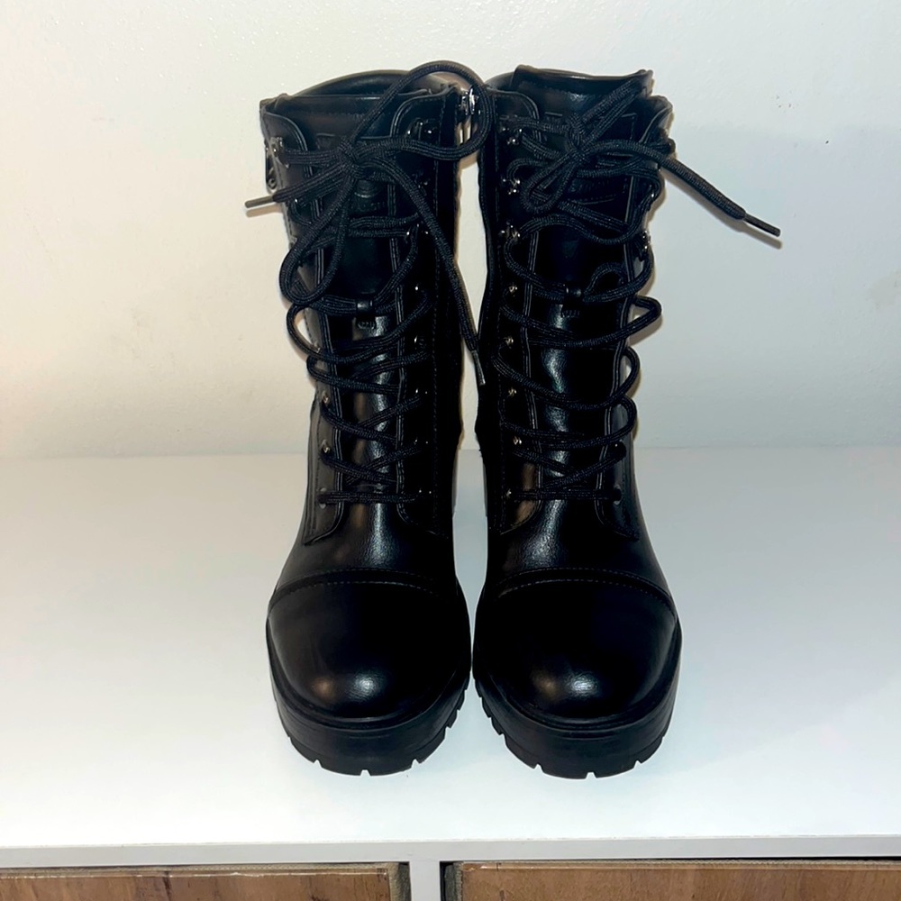 GBG platform boots. Only wore once, size 8 1/2 in women’s